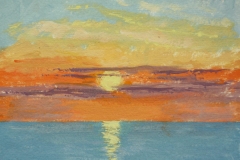 sunset- gwythian - Cornwall